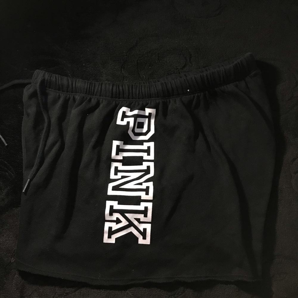 Pink Victoria secret lounge shorts.